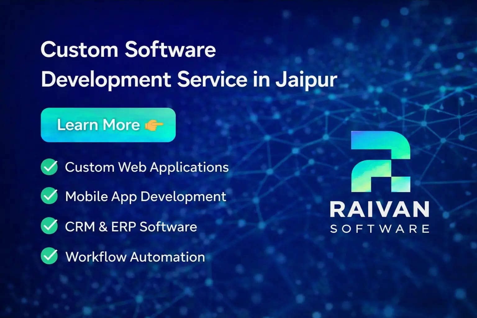 Custom Software Development Service in Jaipur for Growing Businesses